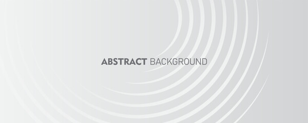 White abstrack background. gray white abstrack geometric line background. Modern shiny white circle line pattern. Futuristic technology concept. white gradient vector, banner, brochure, poster, banner