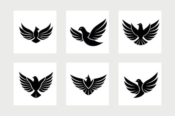 Bird dove icon vector illustration.
