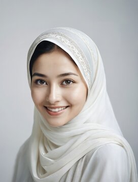 Beautiful woman in traditional outfit portrait photo