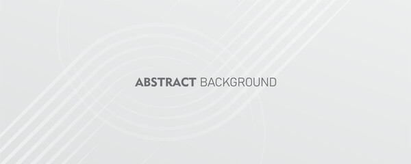 White abstrack background. gray white abstrack geometric line background. Modern shiny white circle line pattern. Futuristic technology concept. white gradient vector, banner, brochure, poster, banner