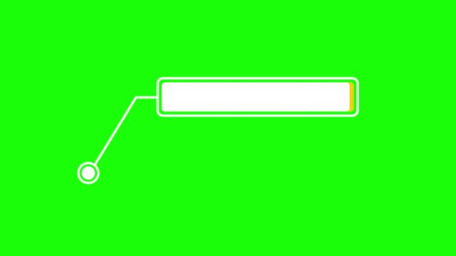 call outs animated callout infograpic info name explanation object green screen 4k looping