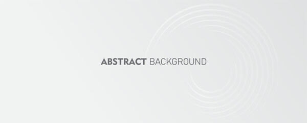 White abstrack background. gray white abstrack geometric line background. Modern shiny white circle line pattern. Futuristic technology concept. white gradient vector, banner, brochure, poster, banner