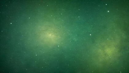 Green Space Galaxy Background