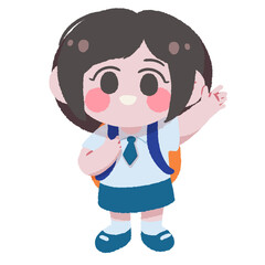 student back to school element clipart