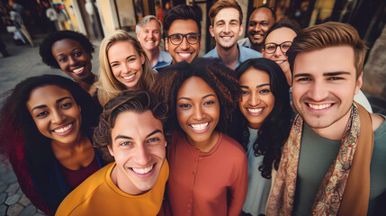 Harmony in Diversity: An Illustration of Diverse Ethnic Backgrounds