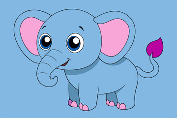 Elegant Elephant Vector Art for Graphic Design – Perfect for Logos, Illustrations, and Creative Branding Projects