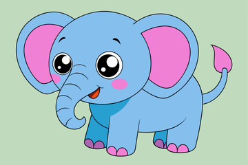 Elegant Elephant Vector Art for Graphic Design – Perfect for Logos, Illustrations, and Creative Branding Projects