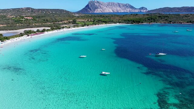 Cala Brandinchi beach, San Teodoro, Sardinia, Italy