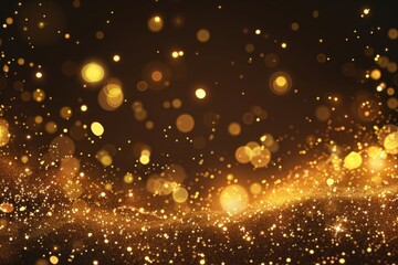 Abstract gold glitter background
