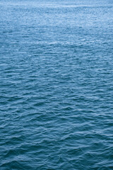 waves on the sea surface. Blue water asbstract.