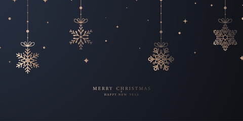 Merry Christmas greeting vector design Beautiful for the festival vector illustration