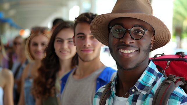 Young adults embark on a thrilling road excursion to discover new adventures and experiences