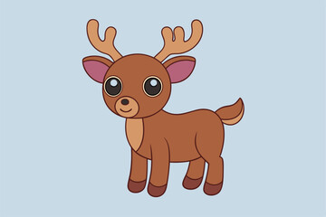 Elegant Elk Vector Art for Graphic Design – Ideal for Logos, Illustrations, and Creative Branding Projects