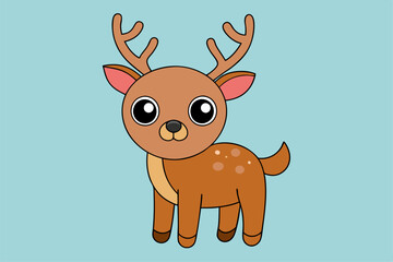 Elegant Elk Vector Art for Graphic Design – Ideal for Logos, Illustrations, and Creative Branding Projects