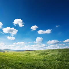 Fototapeta premium cloudy blue sky background, AI generated