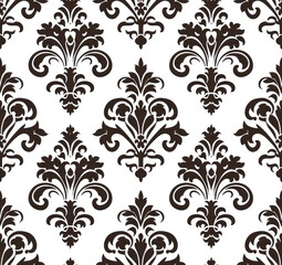 A seamless pattern of abstract on a white background