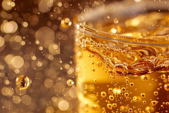 Beer Liquid Background, simple, minimalist.