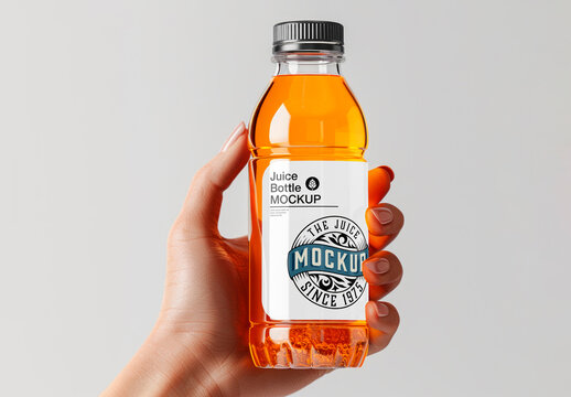 Juice Bottle with Generative AI