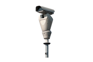 Blank outdoor CCTV security camera