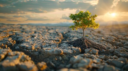 A protect the environment Let us work to restore the land, stop desertification, and strengthen drought resistance on this World Environment Day.