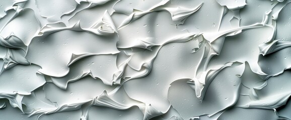 Fototapeta premium White Recycled Paper Texture, Offering An Eco-Friendly And Minimalist Design