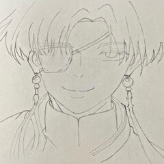 A handsome anime boy 