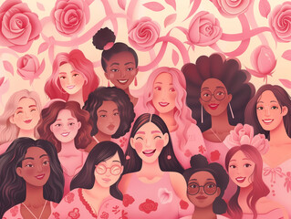 Inclusive Women in Pink: Breast Cancer Awareness Month