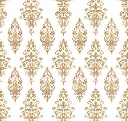 A seamless pattern of abstract on a white background