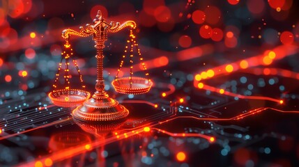 Scales of Justice in Digital World.