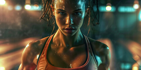 Fit for Life: A fitness enthusiast's daily routine, promoting a healthy lifestyle without technology.