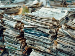Newspaper Stack
