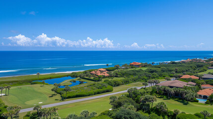 Fototapeta premium Aerial ocean views