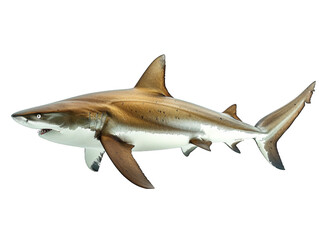 Shark isolated on transparent background