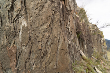 surface of rock, close up 