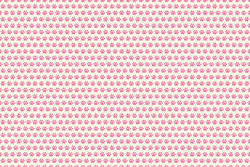Pink cat paw background