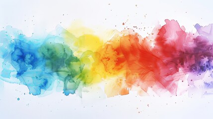 Vibrant Color Gradient Transitioning from Orange to Green