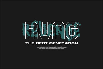 Vector streetwear design ideas concept vector graphic tee design suitable for printing	