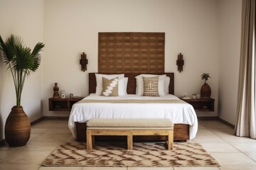 Bedroom furniture cushion luxury.