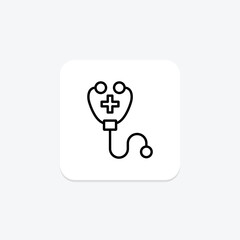 Medical Health line icon , vector, pixel perfect, illustrator file