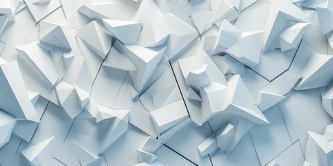 White Cubes in Room