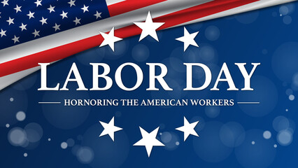 Happy Labor day USA Background