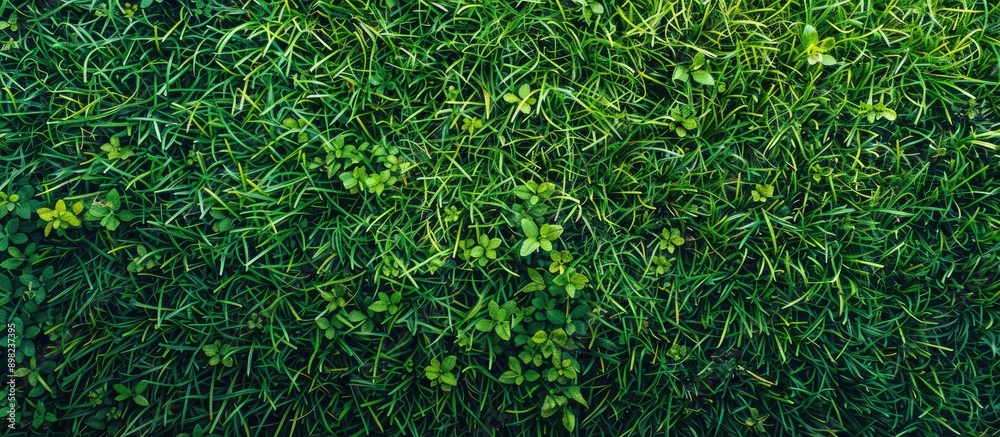 Leinwandbilder artificial grass providing a textured background ideal for a copy space image