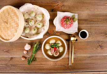 Korean Dumpling, Gyoza, Mandu, Dimsum