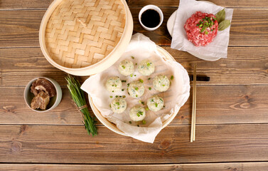Korean Dumpling, Gyoza, Mandu, Dimsum