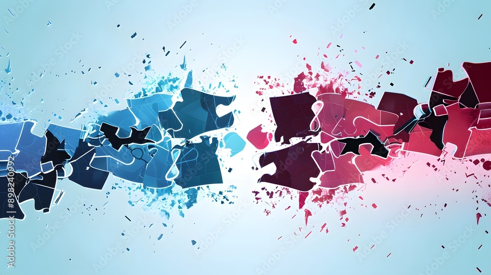 Poster strategies in a digital context for resolving conflicts arising from differing perspectives and goal