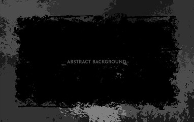 Gray and black grunge abstract texture background. With free space for text.