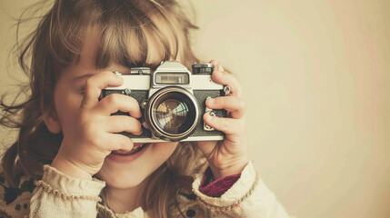 girl with camera