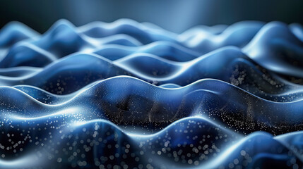 Obraz premium Abstract background, dynamical ripple surface