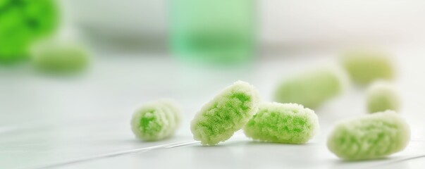 Pathogenic bacteria on bathroom countertops, illustrating potential health hazards