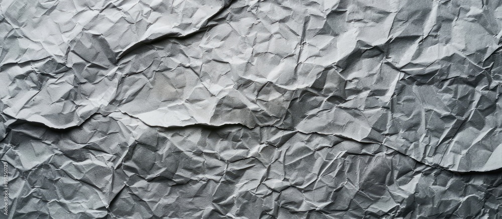 Aufkleber Close up of vintage gray craft paper texture with fibrous cardboard structure creating an abstract gray background pattern Ideal for copy space image